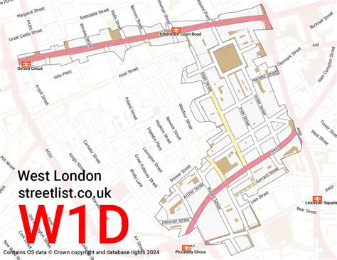 W1D Postcode District : Your Complete Guide .